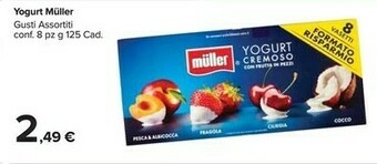 Carrefour Market Muller Yogurt offerta