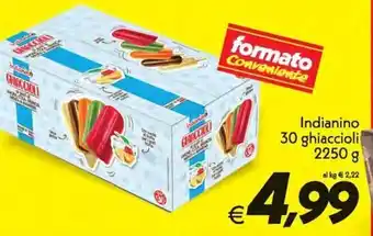 Iper Super Conveniente Indianino 30 ghiaccioli 2250 g offerta