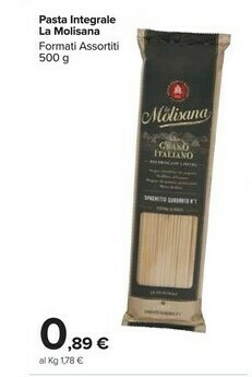 Carrefour Market La Molisana Pasta di semola offerta