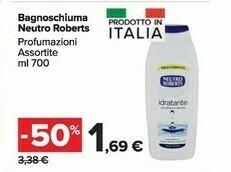 Carrefour Market Neutro Roberts Bagnoschiuma offerta
