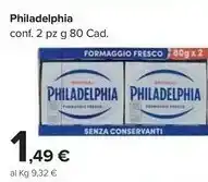 Carrefour Market Philadelphia Philadelphia Senza Conservanti offerta