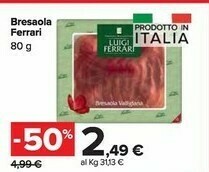 Carrefour Market Bresaola offerta