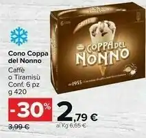 Carrefour Market Nestlè Coppa Del Nonno Caffe O Tiramisu offerta