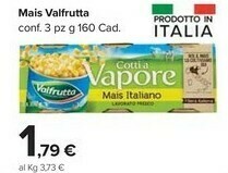 Carrefour Market Valfrutta Mais offerta