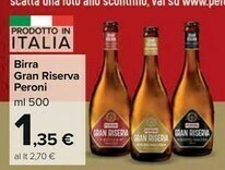 Carrefour Market Peroni Birra Rossa Gran Riserva 500 G(ml) offerta