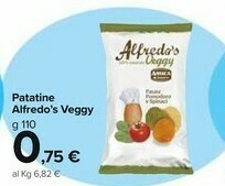 Carrefour Market Amica Snack - Alfredo's Veggy Patate Pomodoro E Spinaci 110 G(ml) offerta