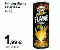 Pringles Flame Spicy Bbq
