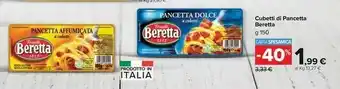 Carrefour Market Beretta Fratelli - Pancetta Affumicata A Cubetti 150 G(ml) offerta