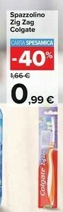 Carrefour Market Colgate Spazzolino Zig Zag offerta