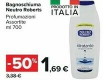 Carrefour Market Neutro Roberts Bagnoschiuma offerta