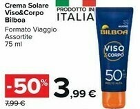 Carrefour Market Bilboa Crema Solare Viso & Corpo offerta
