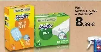 Carrefour Market Swiffer Panni Dry O Duster offerta