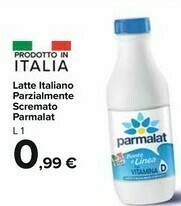 Carrefour Market Parmalat Latte Parzialmente Scremato 1000 G(ml) offerta