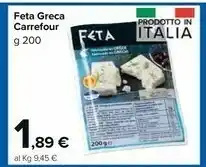 Carrefour Market Carrefour Feta Greca offerta