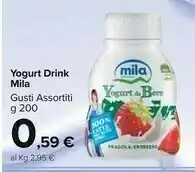 Carrefour Market Mila Yogurt Da Bere Pesca 200 G(ml) offerta