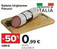 Carrefour Market Fiorucci Salame Ungherese offerta