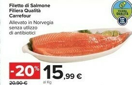 Carrefour Market Carrefour Filetto Di Salmone Filiera Qualità offerta