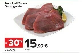 Carrefour Market Trancio Di Tonno Decongelato offerta