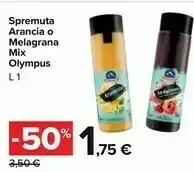 Carrefour Market Olympus Spremuta Arancia E Melagrana Mix offerta