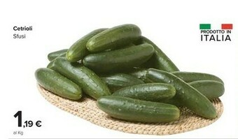 Carrefour Market Cetrioli offerta