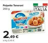 Carrefour Market Casa Modena Polpette Teneroni offerta