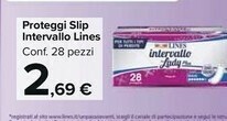 Carrefour Market Lines Proteggi Slip Intervallo offerta