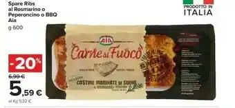 Carrefour Spare Ribs Al Rosmarino / Peperoncino / Bbq offerta