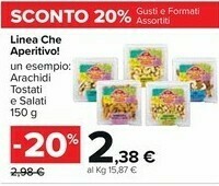 Carrefour Market Linea Che Aperitivo offerta