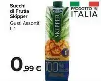 Carrefour Zuegg Succhi Di Frutta Skipper offerta