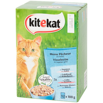 Action Bustine pasto umido per gatto Kitekat offerta