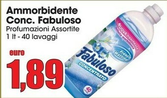 Carrefour Fabuloso Ammorbidente offerta