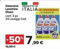 Carrefour Dixan Detersivo lavatrice offerta