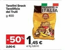 Carrefour Taralli offerta
