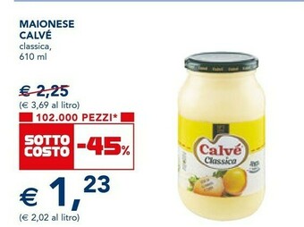 Esselunga Calvè Maionese offerta
