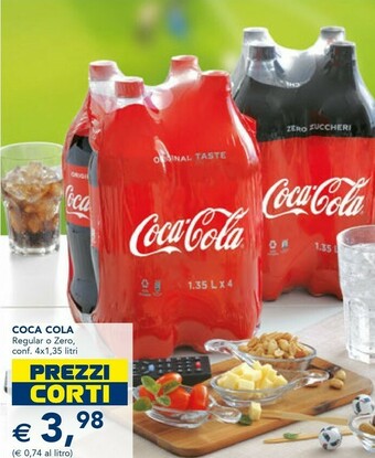 Esselunga Coca Cola Coca-Cola - Coca-Cola Zero offerta