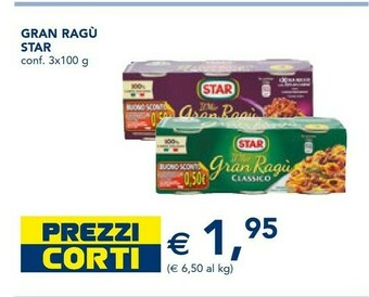 Esselunga Star Ragù offerta