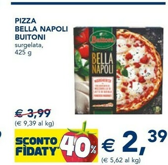 Esselunga Buitoni Pizza Bella Napoli offerta
