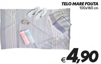 Iper Super Conveniente Telo Mare Fouta 100x160 cm offerta