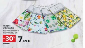 Carrefour Market Tovaglia antimacchia offerta