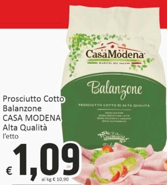 Paghi Poco Casa Modena Prosciutto Cotto Balanzone Alta Qualità offerta