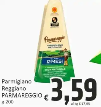 Paghi Poco Parmareggio Parmigiano Reggiano 200 g offerta