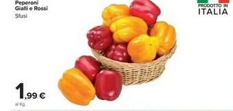 Carrefour Market Peperoni Gialli E Rossi offerta