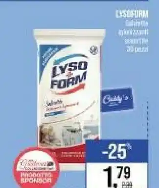 Caddy's Lysoform Salviettine offerta