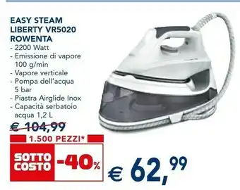 Rowenta Easy Steam Liberty Vr5020