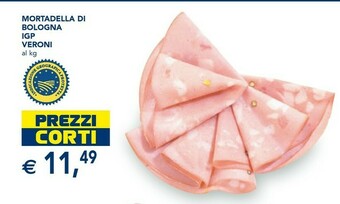 Esselunga Veroni Mortadella Di Bologna Igp offerta