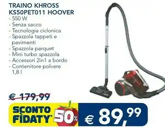 Esselunga Hoover Traino Khross Ks50peto11 offerta