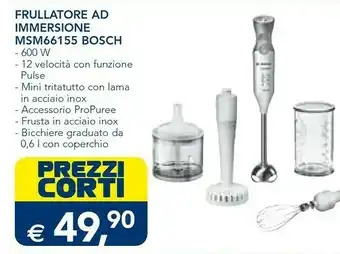 Bosch Frullatore Ad Immersione Msm66155