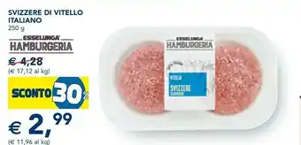 Esselunga Esselunga Svizzere Di Vitello Italiano offerta