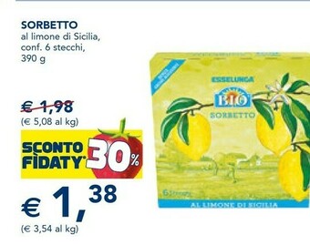 Sorbetto Al Limone Di Sicilia