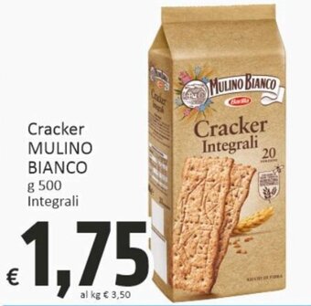 Paghi Poco Mulino Bianco Cracker 500 g offerta